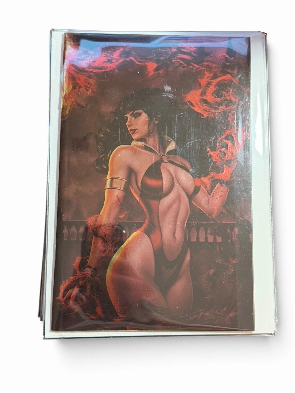 WITCHBLADE VAMPIRELLA 1 MICHELLE DIAS 616 Virgin FOIL Variant F LTD 550